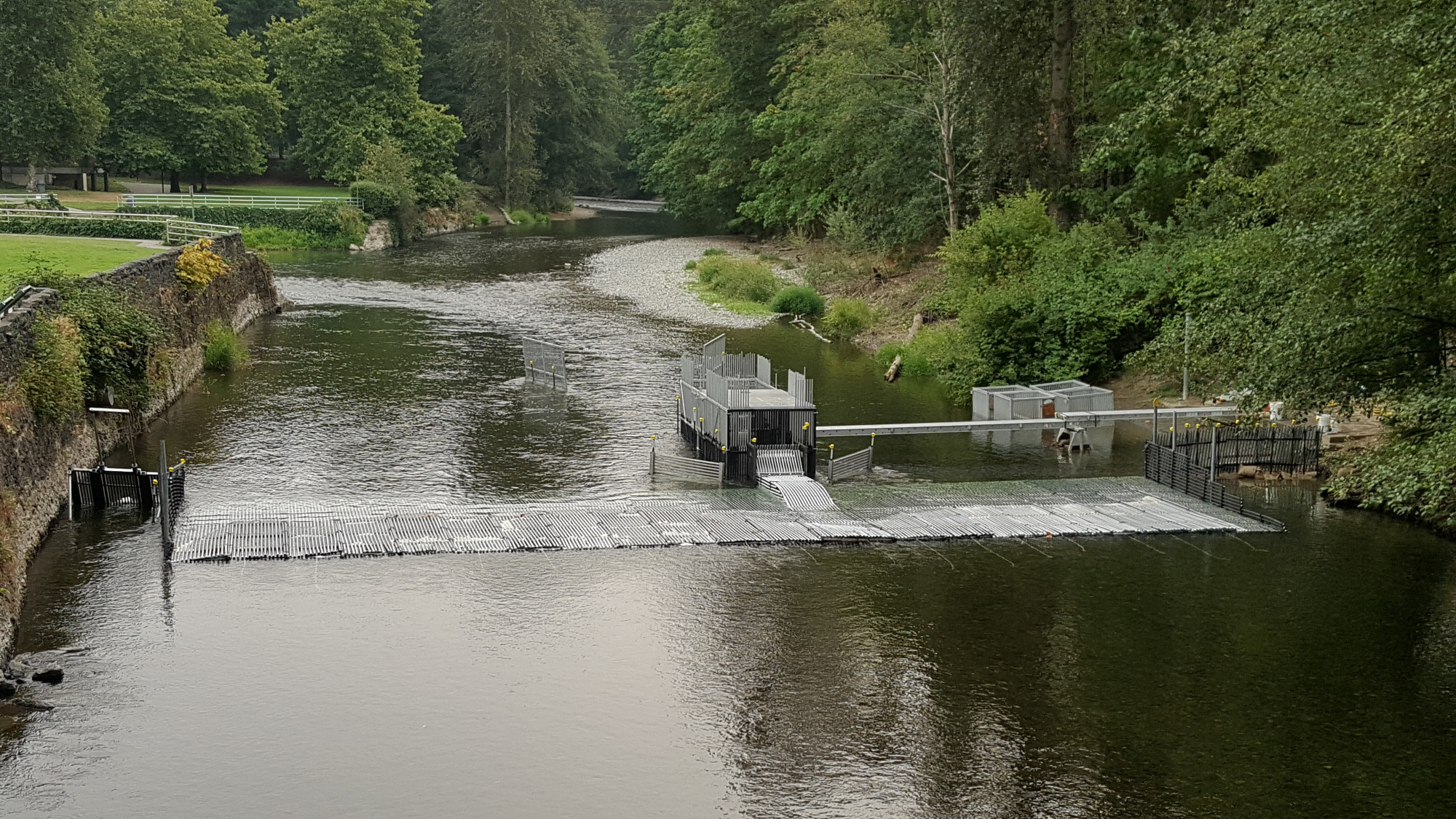 Cedar River Sockeye Salmon Broodstock Collection Facility - Floyd|Snider