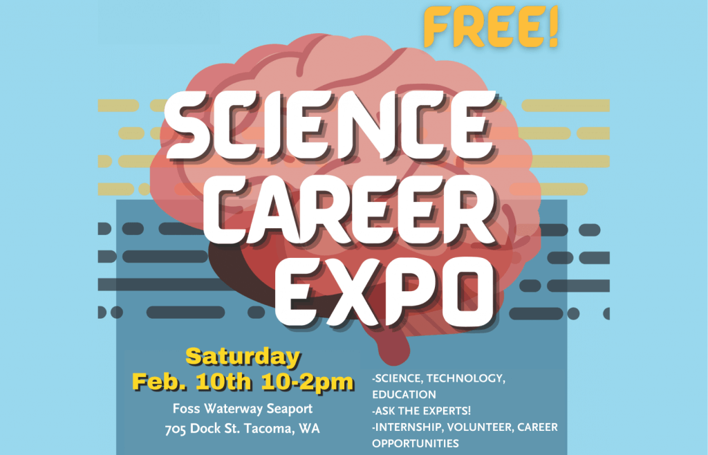 Foss Waterway Seaport Science Expo flyer